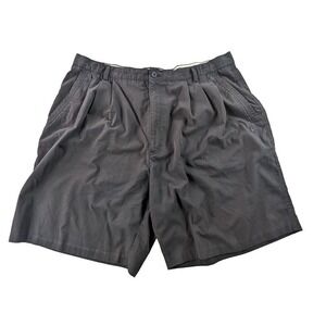 Le Coq Sportif Shorts Mens Black Pleated Casual Outdoors‎ Pockets Preppy Size 38